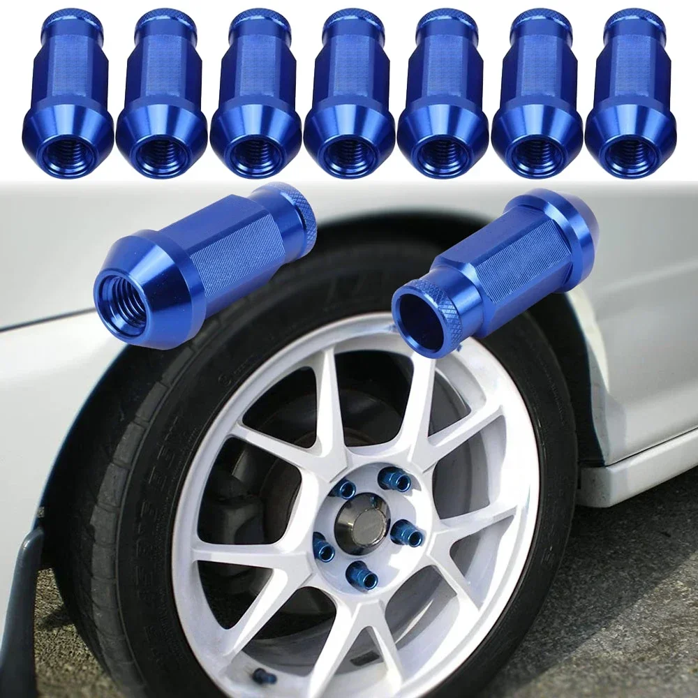 Tuercas de rueda de aluminio M12x1,5/1,25 de 52 mm para Nissan y Honda - imagen 2