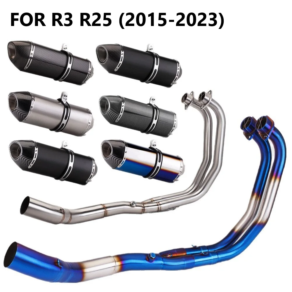 Escape completo silenciador R77 Yamaha MT-03 YZF R3