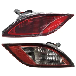 Reflector de parachoques trasero, luz antiniebla trasera para ISUZU MU-X MUX 2013, 2014, 2015, 2016, 2017
