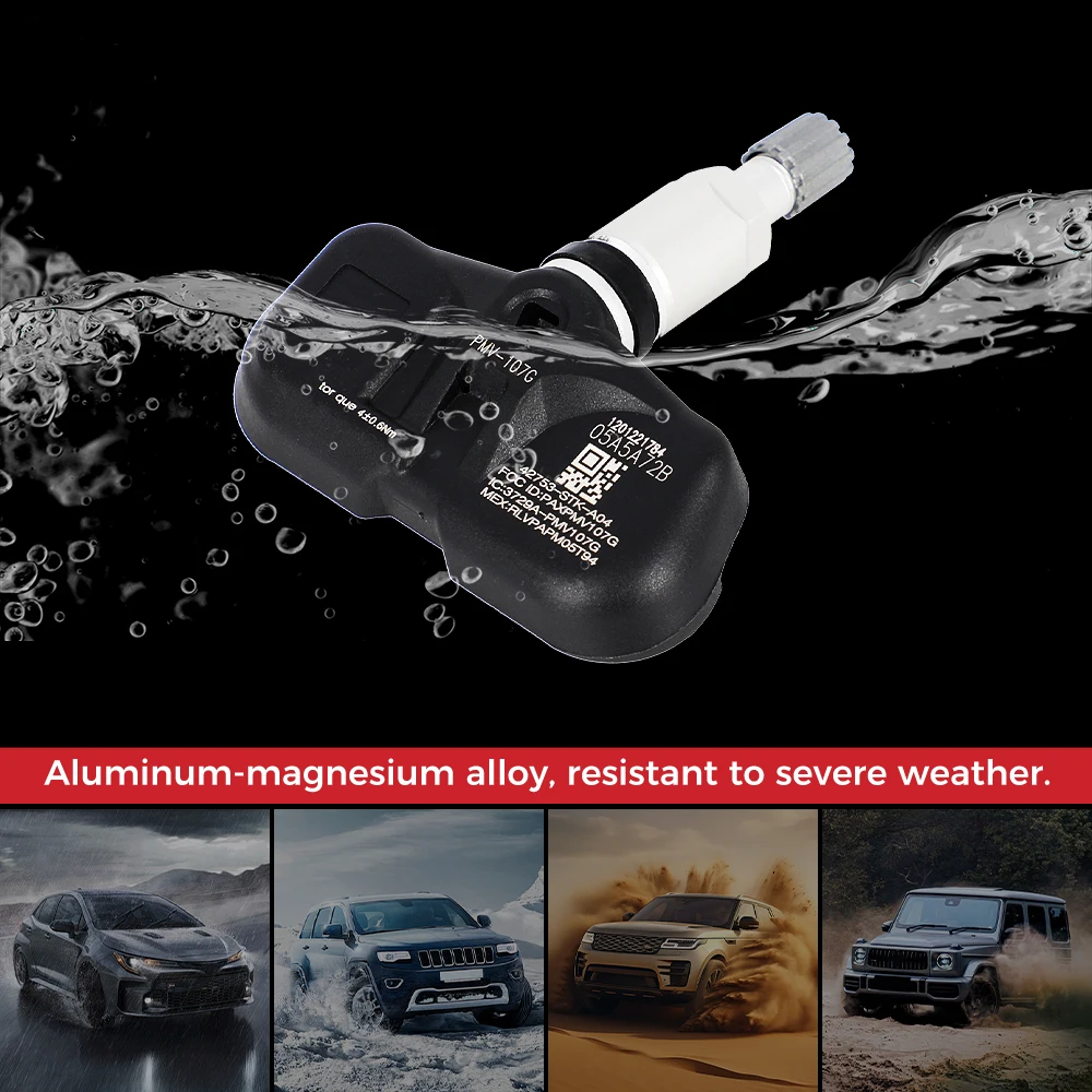 Sensor TPMS PMV-107G 42753-STK-A04 para Honda Pilot 2007-2015 315MHz - imagen 2