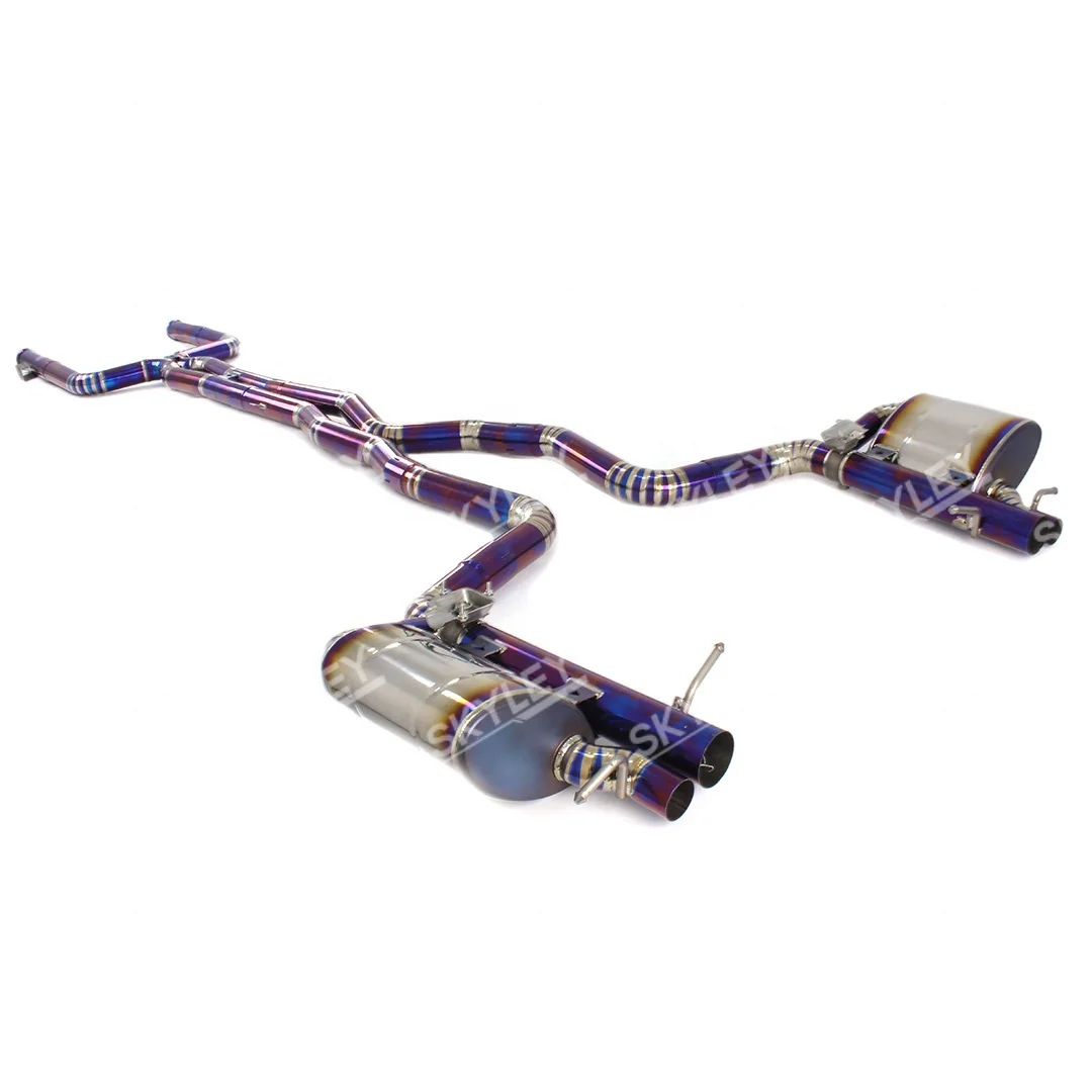 Sistema de escape cat-back para Mercedes-Benz C63 AMG W205