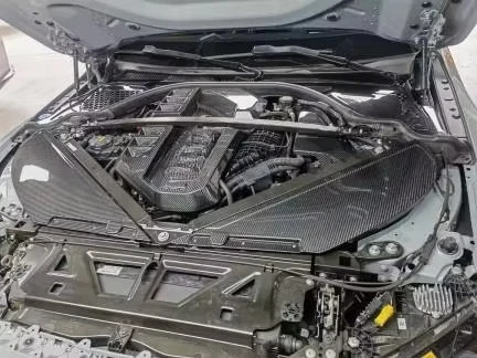 Cubierta motor fibra carbono BMW M3 F80 / M4 F82 G80 G82 | Carcasa admisión - imagen 4