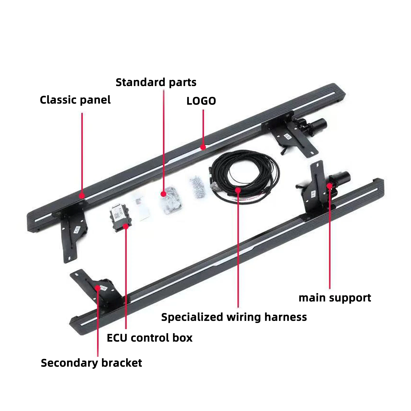 Deren estribos eléctricos con luces para Volvo XC90 y XC60 - imagen 5