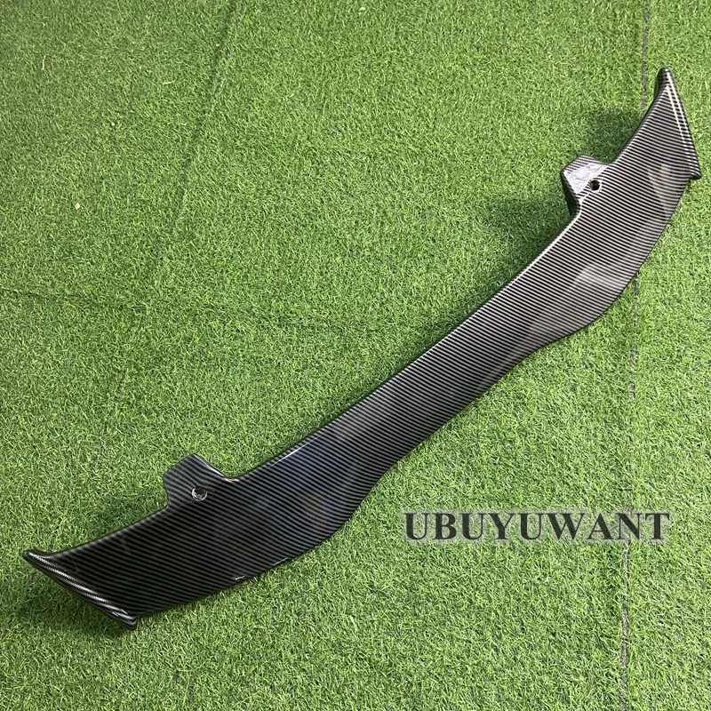 Alerón Hatchback, alerón Universal de plástico ABS con apariencia de fibra de carbono, Kit de carrocería de coche, accesorios para Chevrolet Spark - imagen 5