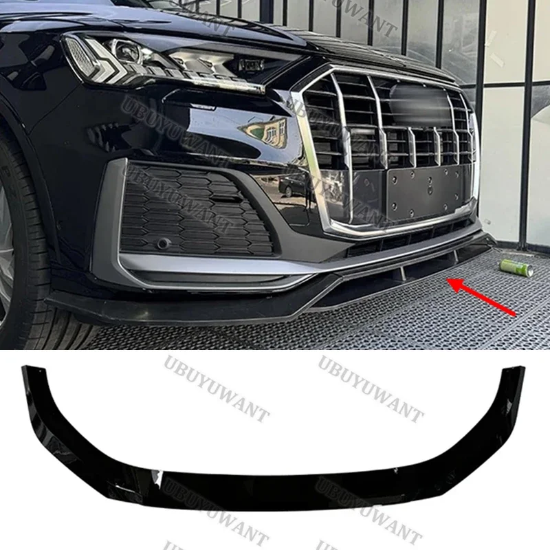 ABS Labio delantero con alerón de barbilla – Audi Q7 S-Line 2020-2024