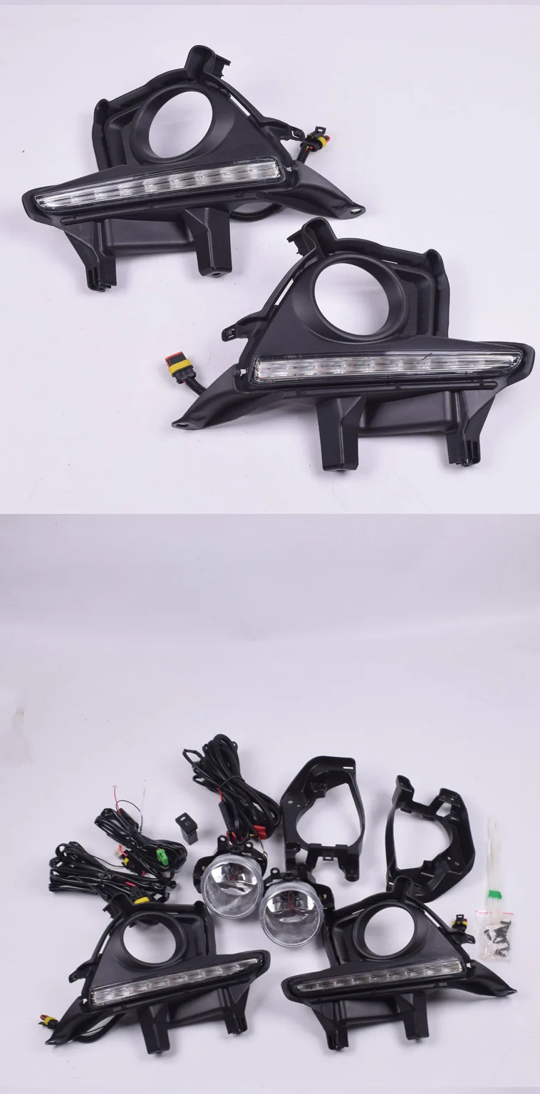 Detalle del kit DRL para Toyota Highlander