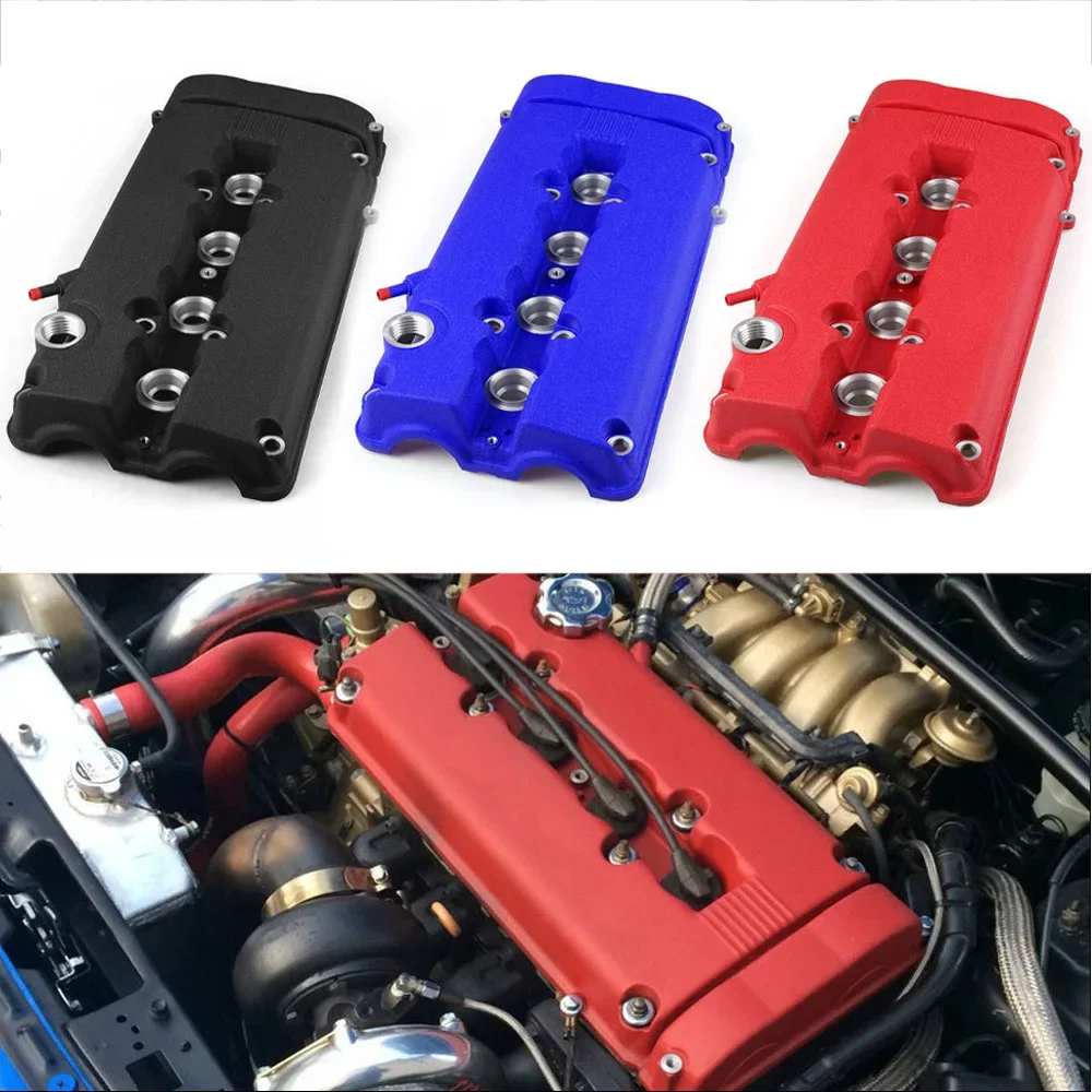 Tapa de culata de aluminio para Honda Civic B16/B17/B18 VTEC GSR - imagen 2