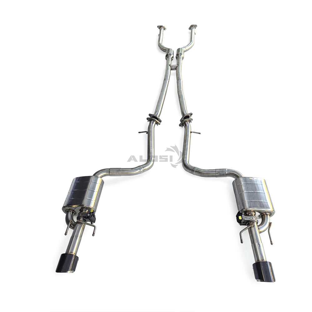 Escape trasero Cat para Toyota IS350 3.5L 2013-2020 Sistema de escape Valvetronic, con kit de control remoto, rendimiento Cat back exhau - imagen 3