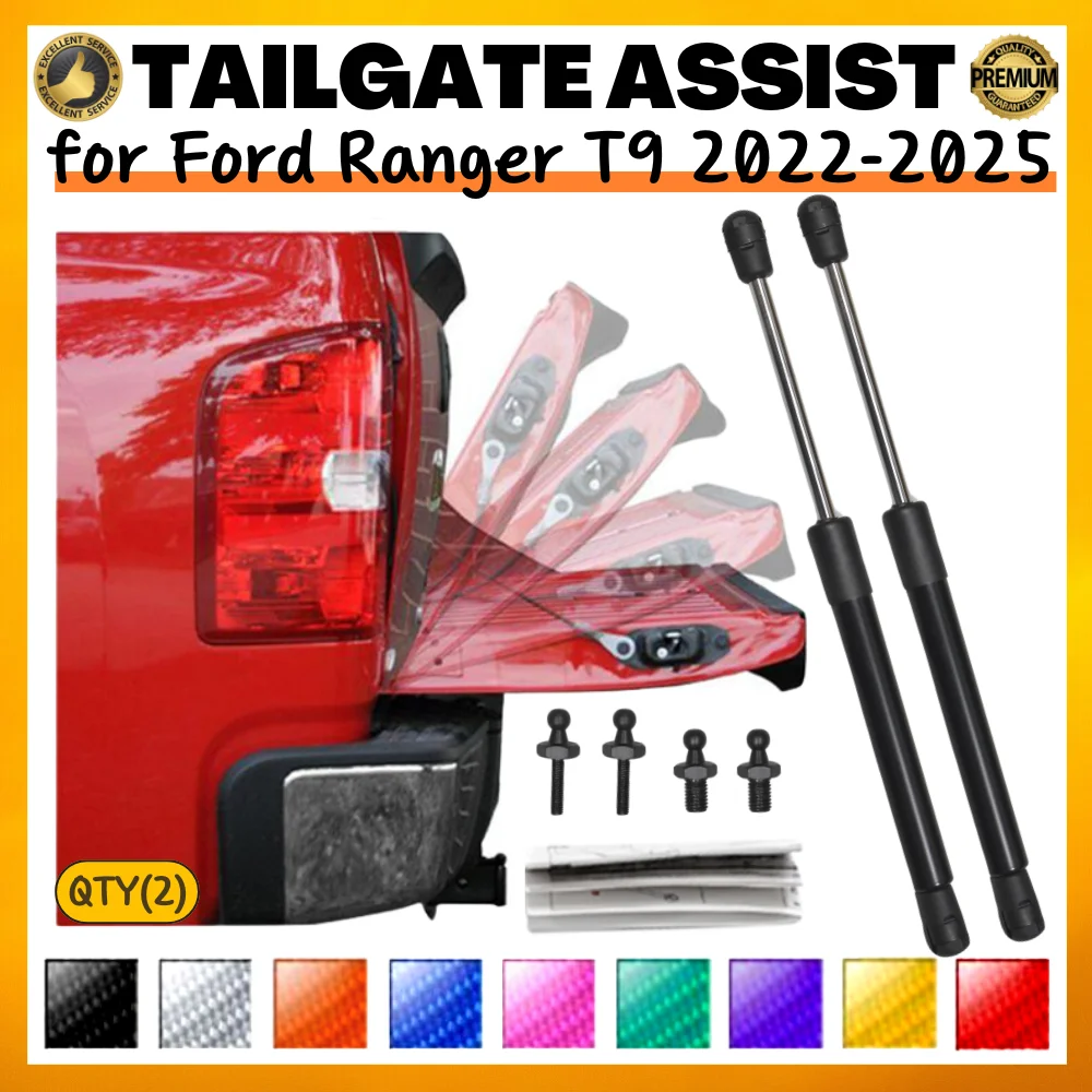 Puntales maletero Ford Ranger T9 – juego 2 amortiguadores gas