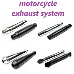 Silenciador de escape para Honda CG125, SR400 y CB500 Café Racer