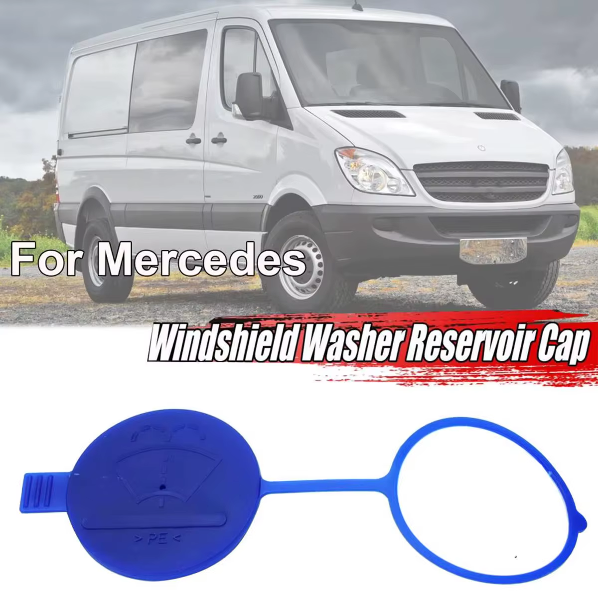 PINMOAP 9068690072 Tapa depósito limpiaparabrisas Mercedes Sprinter - imagen 2