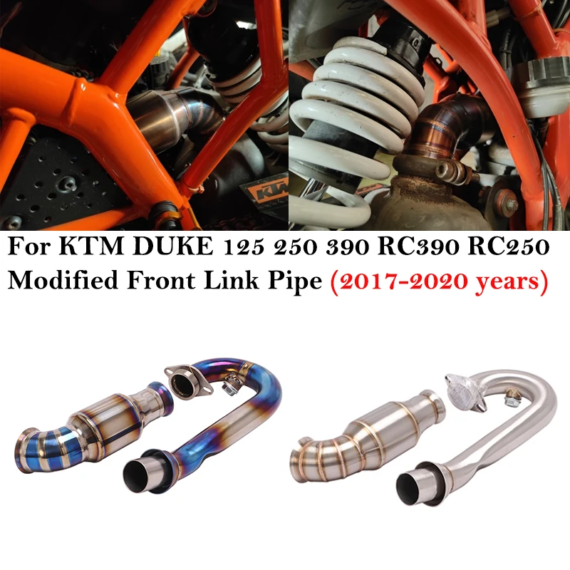 Escape slip-on titanio KTM Duke 125 250 390 RC 2017-2020