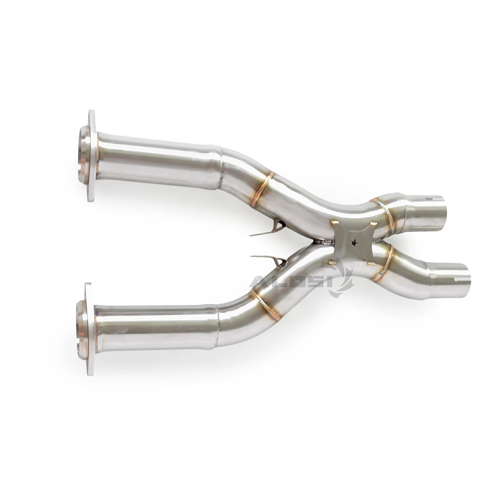 Configuración X-pipe para Ferrari 599 V12