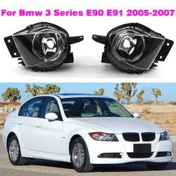 Faros antiniebla halógenos transparentes BMW E90 E91 3 Series 2005-2008