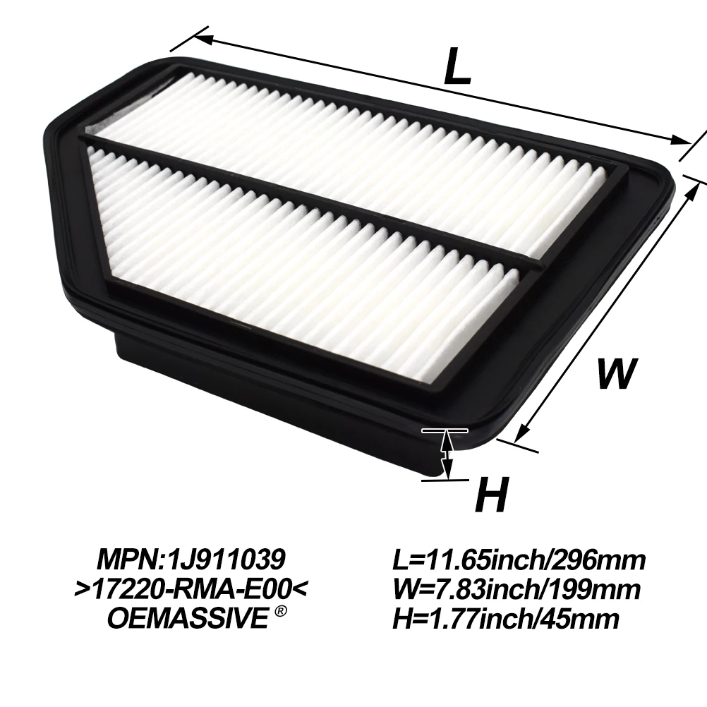 17220-RMA-E00 Filtro de aire diésel Honda CR-V FR-V 2.2 CTDi - imagen 4