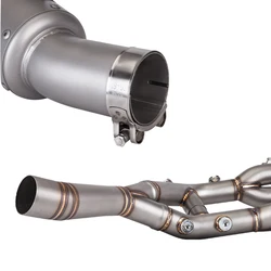 Tubo de enlace de escape inoxidable para BMW S1000RR/S1000R