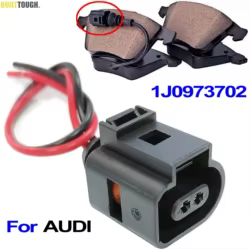 Conector sensor desgaste pastillas freno precableado Audi 1J0973702