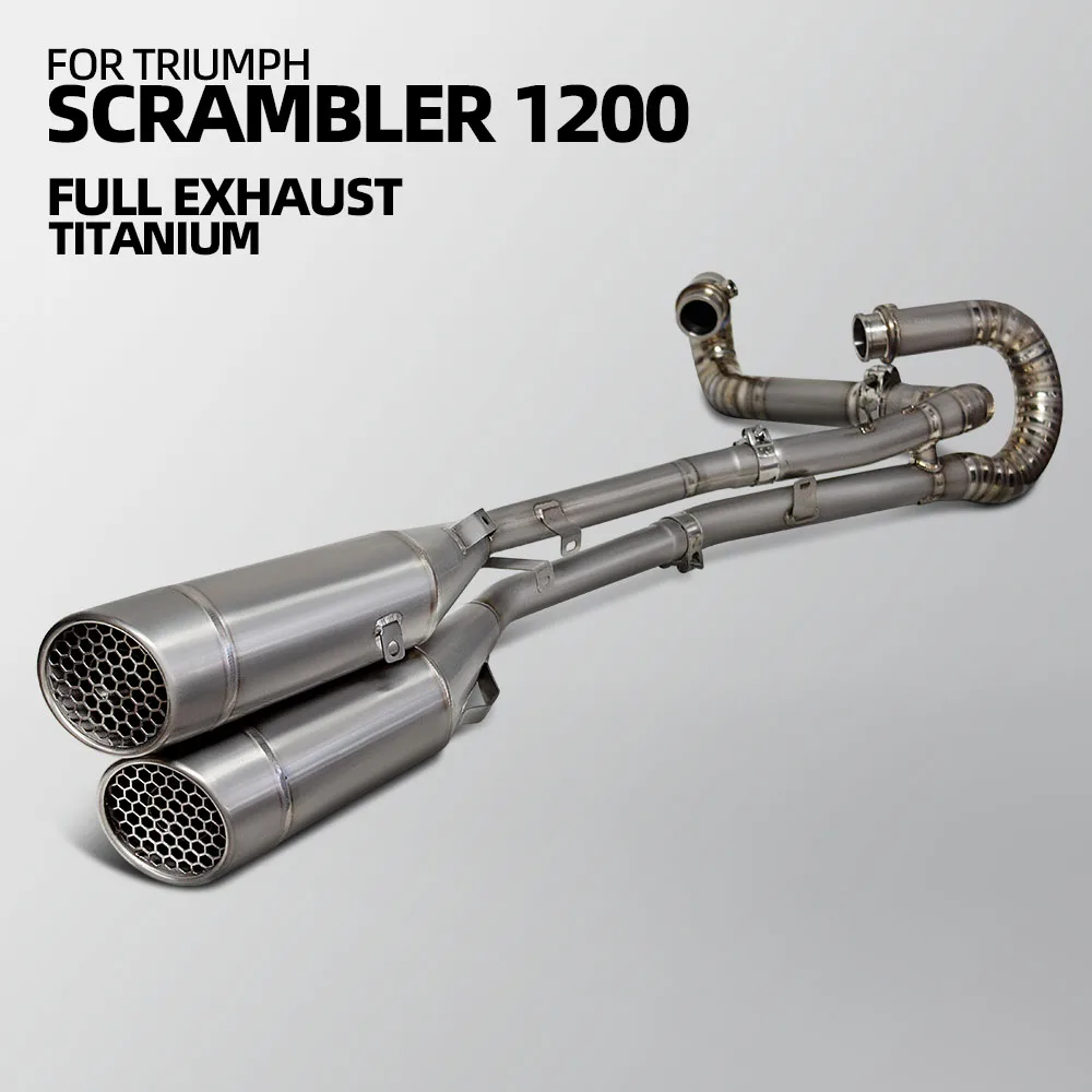 Sistema escape completo titanio – Triumph Scrambler 1200 XE XC