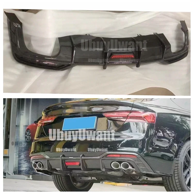 Alerón labio trasero de carbono con difusor – Audi A5/S5 S-Line B10 - imagen 4