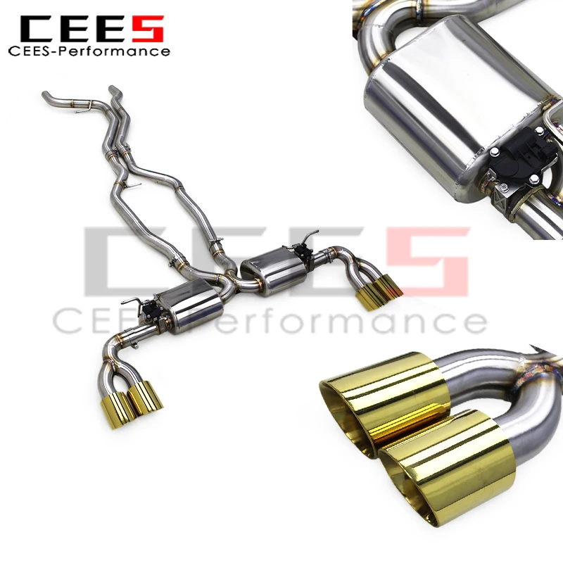 Escape Catback Cees para Porsche Cayenne S 958 3.0 T