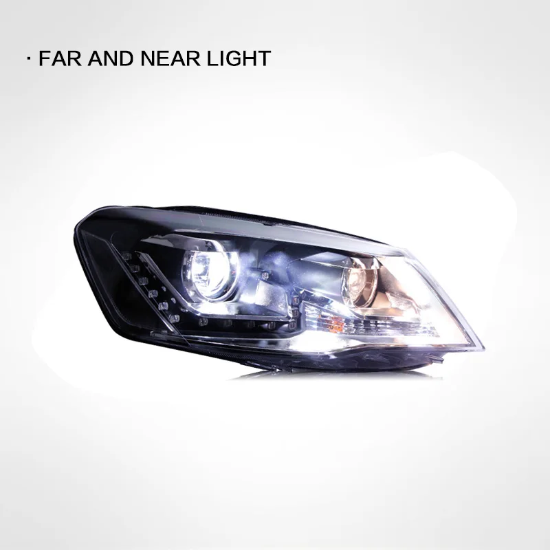 Conjunto faros LED Sewiyolin DRL antiniebla – Volkswagen Bora 2013-2015 - imagen 5