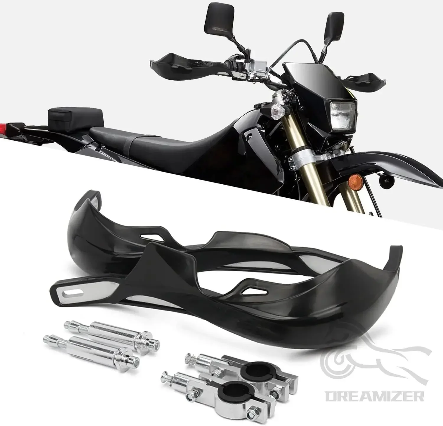 Protector de puños 7/8 pulg – Honda Yamaha moto - imagen 2