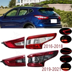 Parachoques trasero Nissan Qashqai 2016-2021 con faros y antiniebla