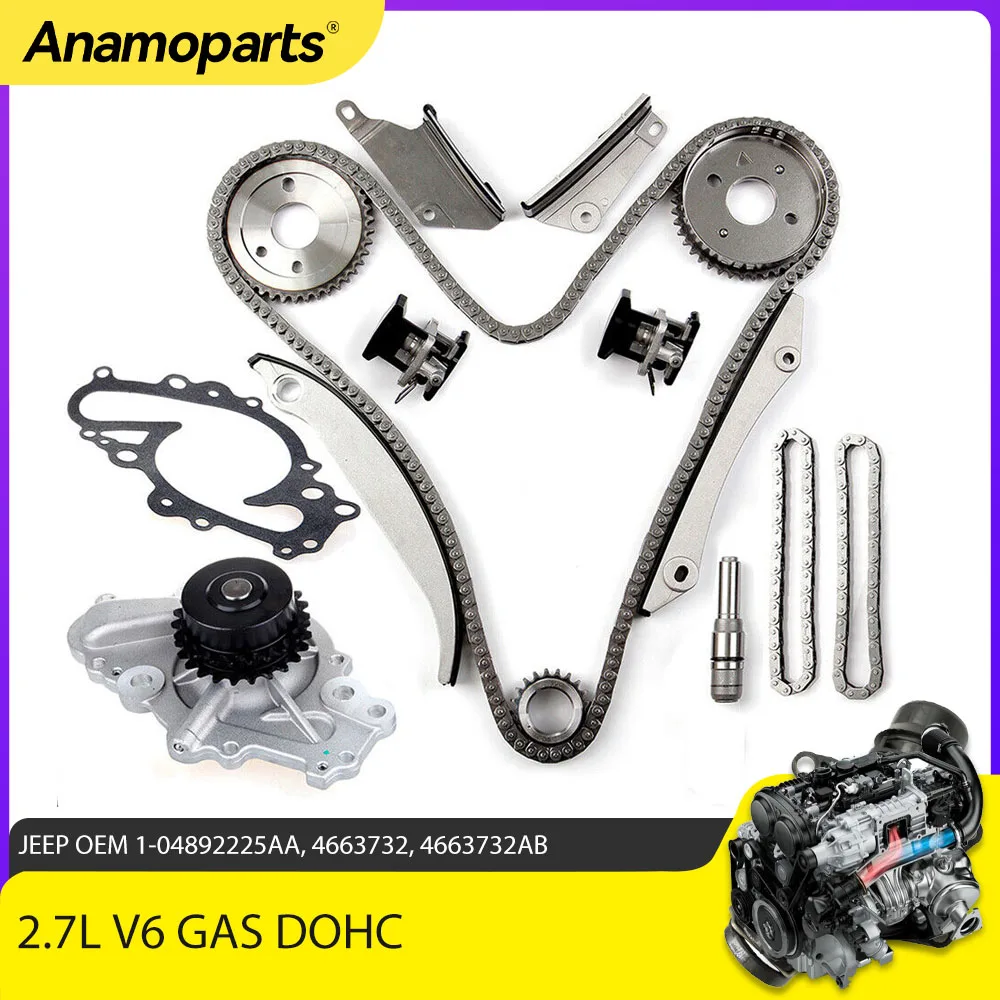 Kit cadena distribución y bomba de agua – Chrysler 300 Sebring 2.7 V6