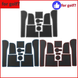 Alfombrillas antideslizantes de silicona para VW Golf 7 MK7 2013-2020