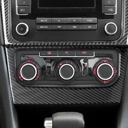 Embellecedor consola central de carbono – VW Golf 6 MK6 (2010-2013)