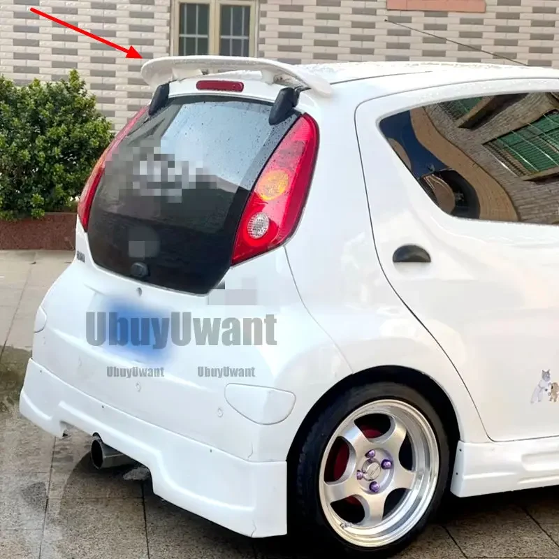 Para Geely Byd F0 accesorios de alerón 2008-2016 Material ABS aleta trasera de coche alerón de maletero de alta calidad alerón trasero F0 piezas de automóvil - imagen 3