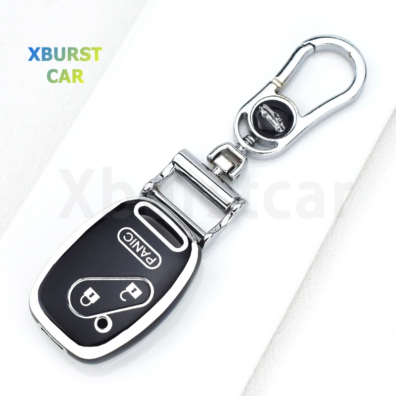 Carcasa TPU llave coche Honda Accord CR-V Civic Jazz con botones