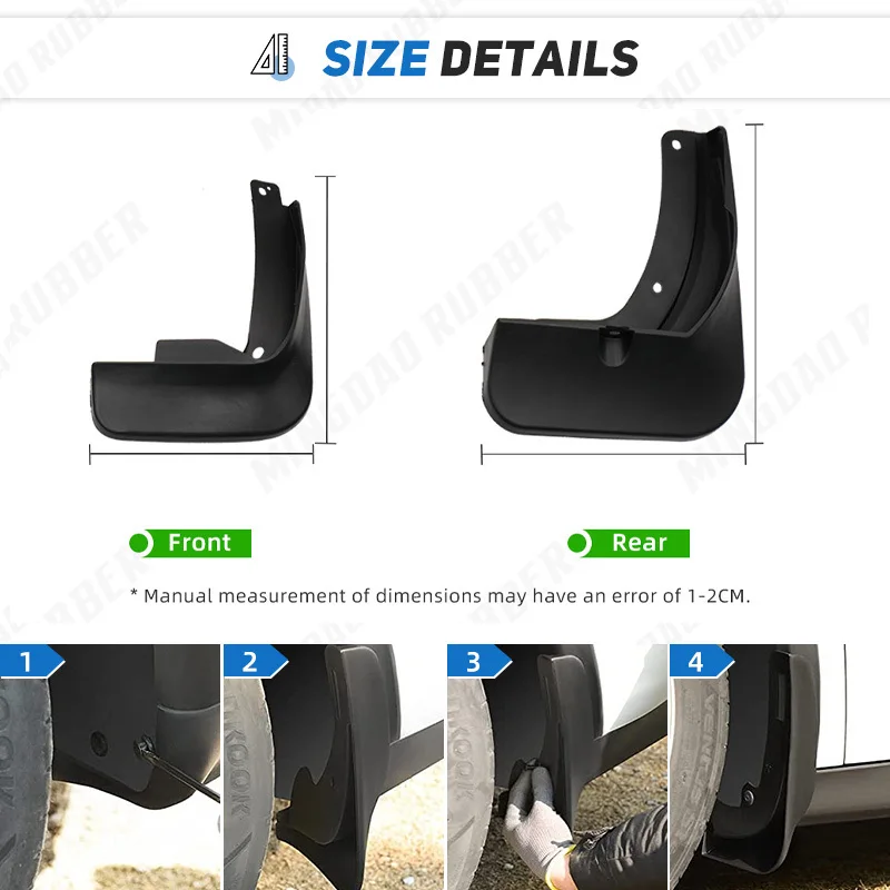 Protector antiproyección guardabarros VW Jetta VS3 2018-2024 - imagen 3