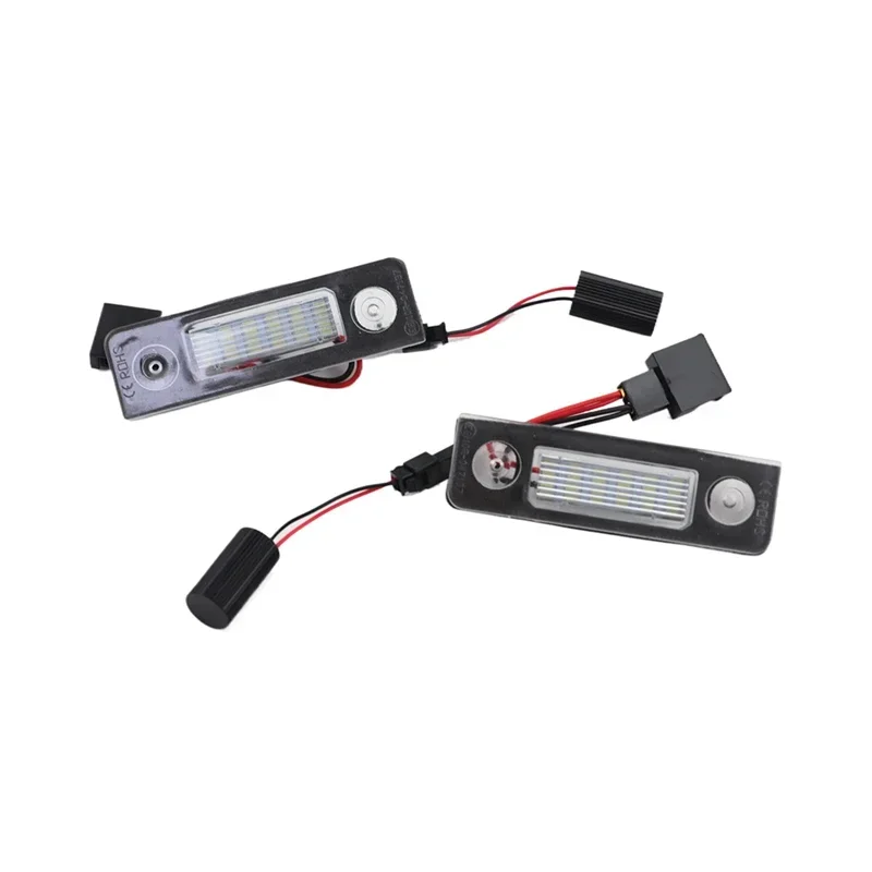 Lámpara LED blanca de matrícula para Skoda Octavia II y Roomster - imagen 3