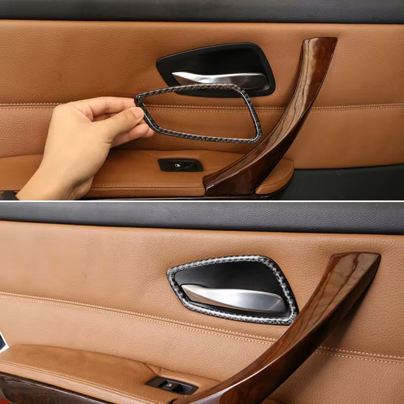 Asa de puerta en efecto carbono para BMW Serie 3 E90 E92 E93 - imagen 2