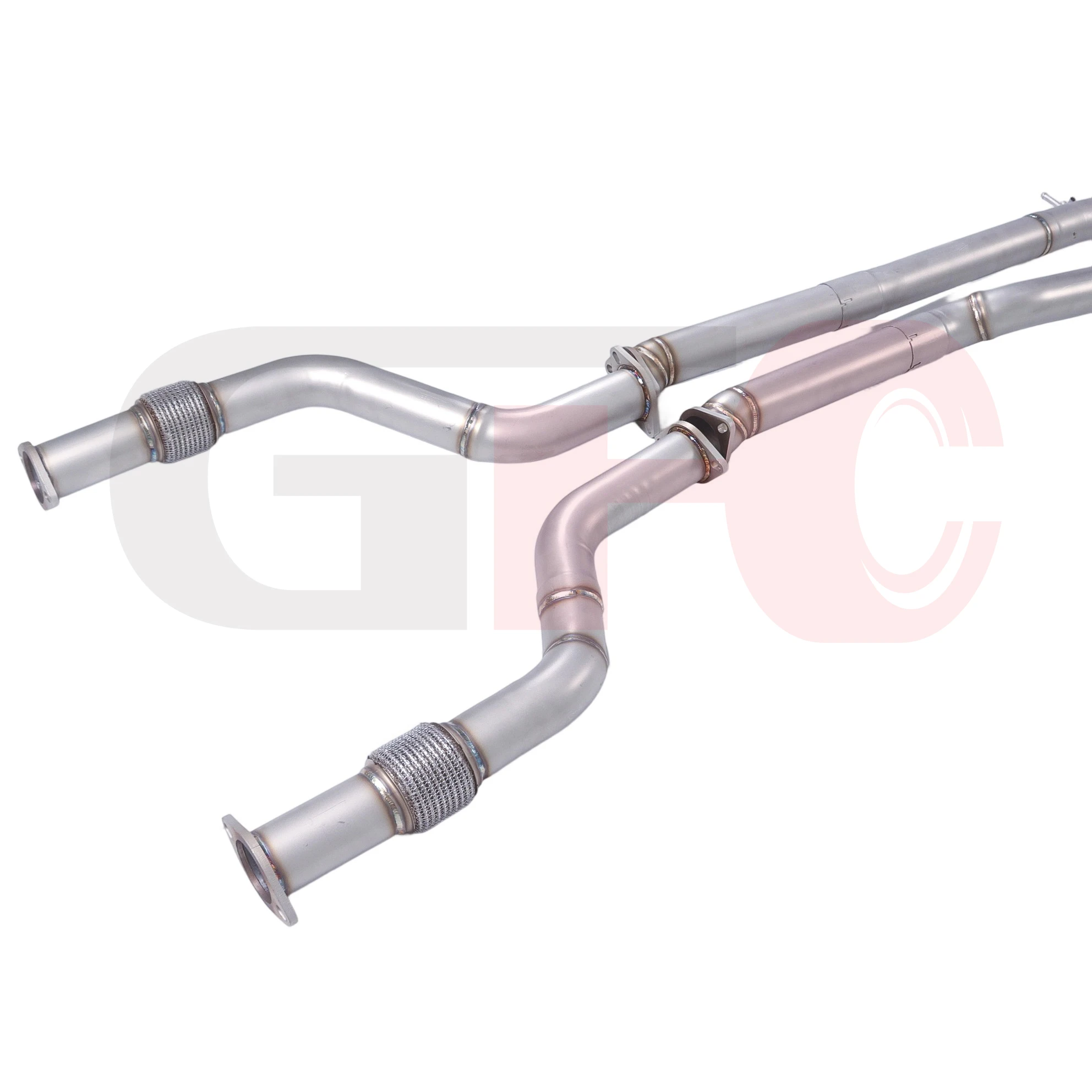 Silenciador de acero inoxidable 304 para escape de alto rendimiento