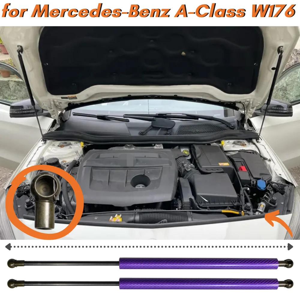 Amortiguadores de capó Mercedes-Benz Clase A W176 2013-2018