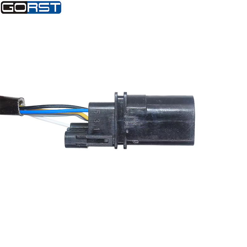 Detalle del sensor de oxígeno y su conector