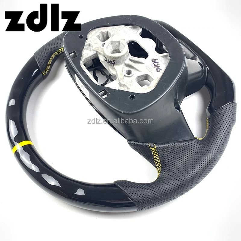 Volante de fibra de carbono para Ford Explorer 2010-2020 estilo Raptor - imagen 4