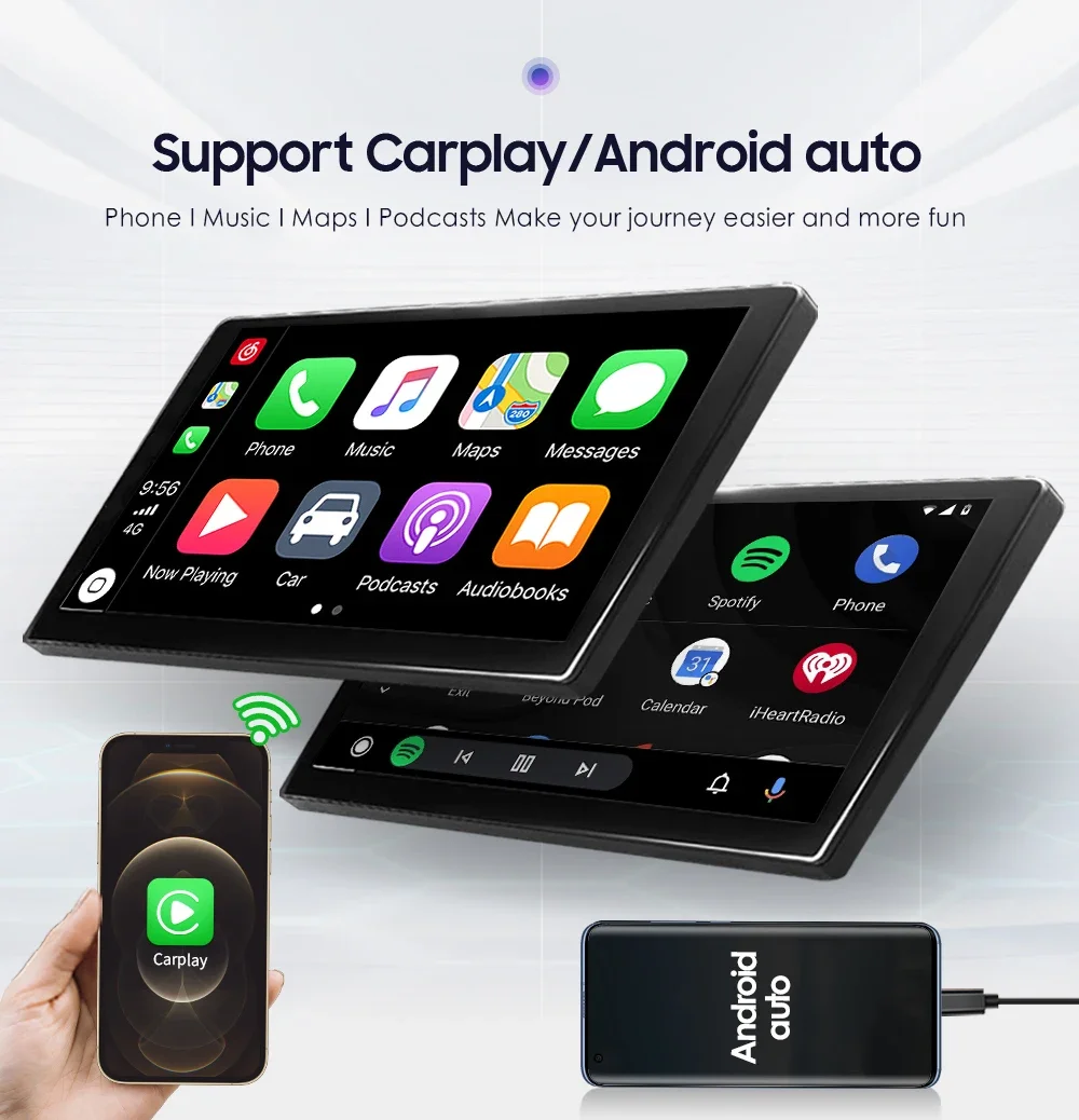 Compatible con Carplay y Android Auto