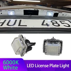 Kit luces matrícula LED SMD Mercedes Clase C, E y S W204 W212