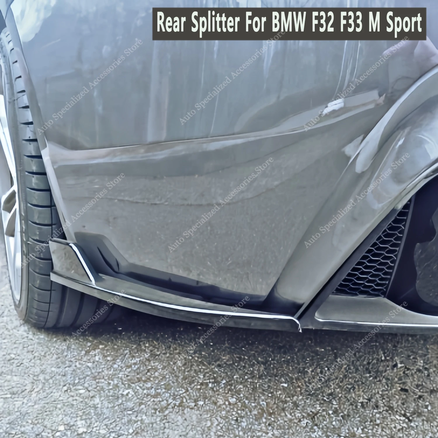Divisor lateral del parachoques trasero BMW F32/F33 M Sport