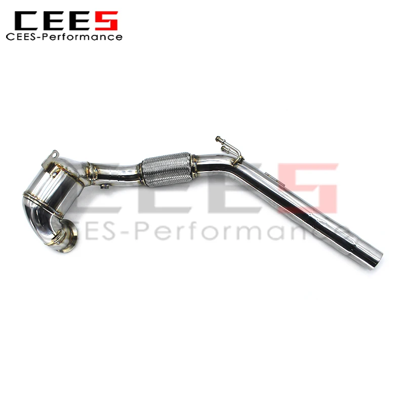 Cees Catted Tubo deportivo VW Golf VIII 2020-2023 acero inoxidable - imagen 2
