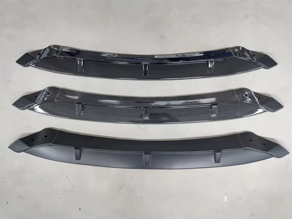 Labio delantero negro brillante para Nissan Sylphy 2016-2019 - imagen 4