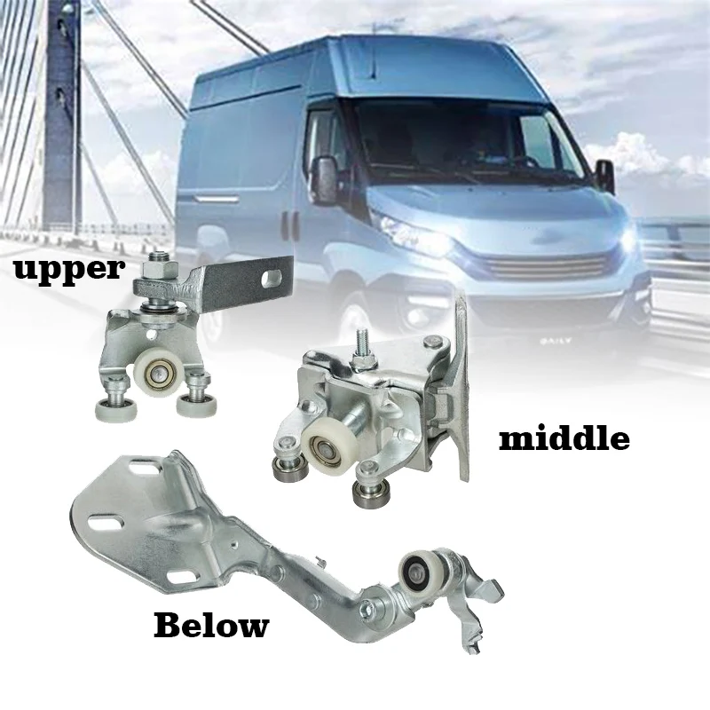 Juego de rodillos para puerta corredera derecha del Iveco Daily VI