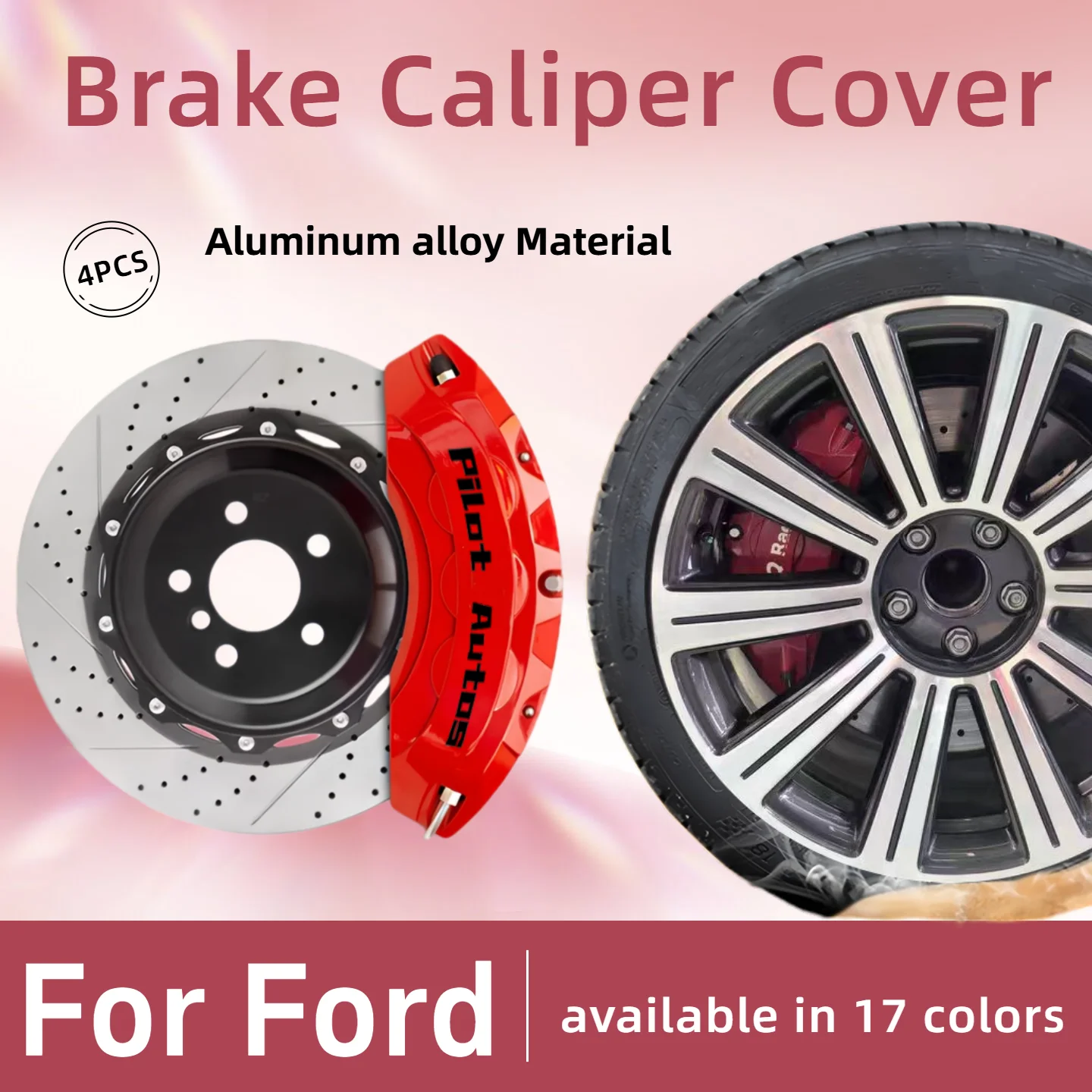 Cubiertas de pinza de freno para Ford F-150, Bronco, Mustang, Ranger - imagen 5