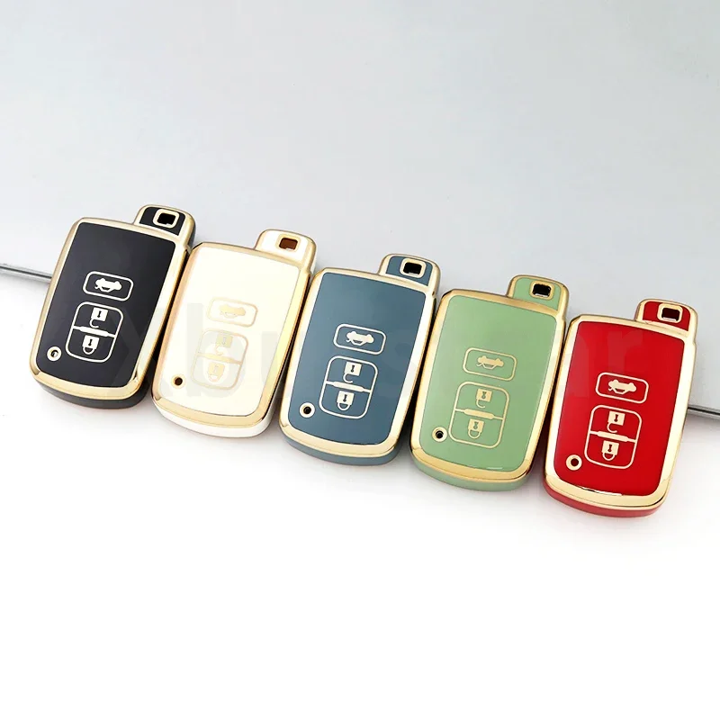 Funda llave Toyota TPU – Camry Corolla Yaris RAV4 Prius - imagen 3