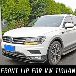 Separador delantero VW Tiguan 2017-2020 aerodinámico negro carbono