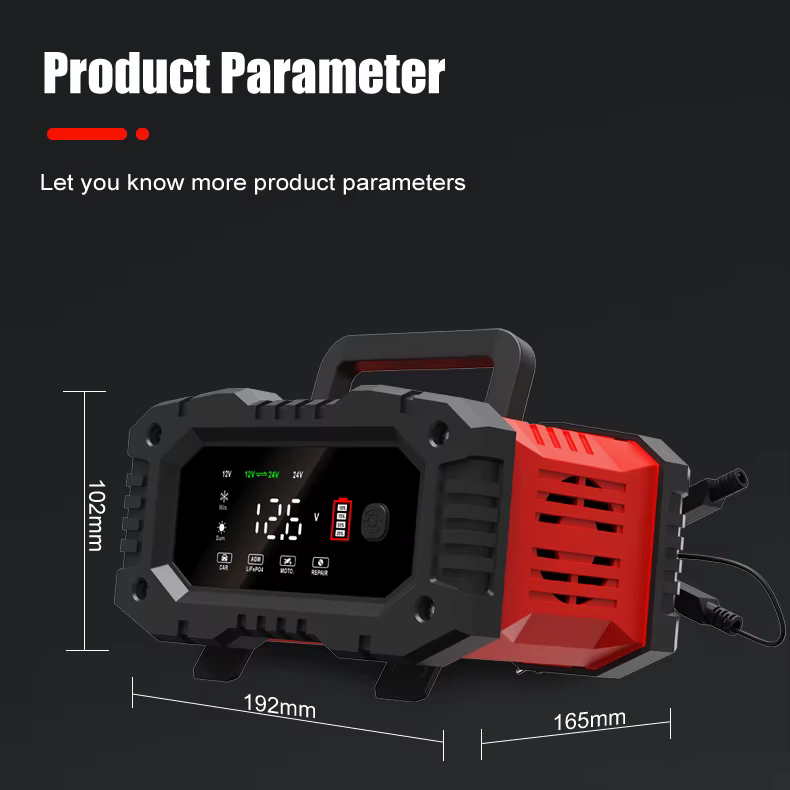 Cargador batería inteligente 12V/24V automático para AGM y Gel - imagen 3