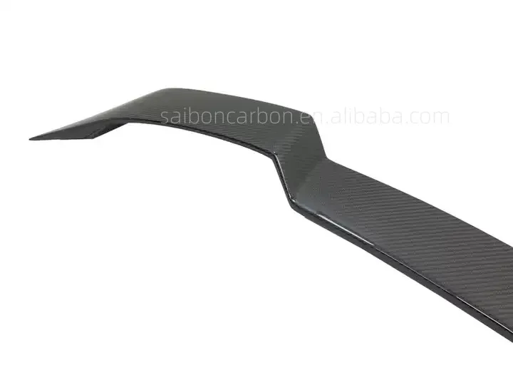 Alerón de fibra de carbono estilo V para BMW M3 G80 y M4 G82 - imagen 5